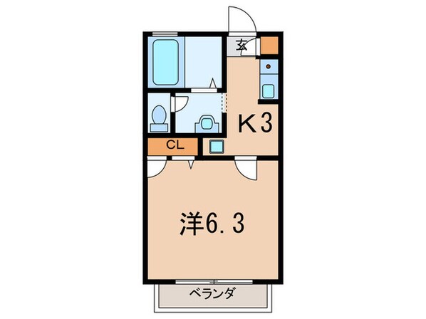 ルミエール青谷の物件間取画像